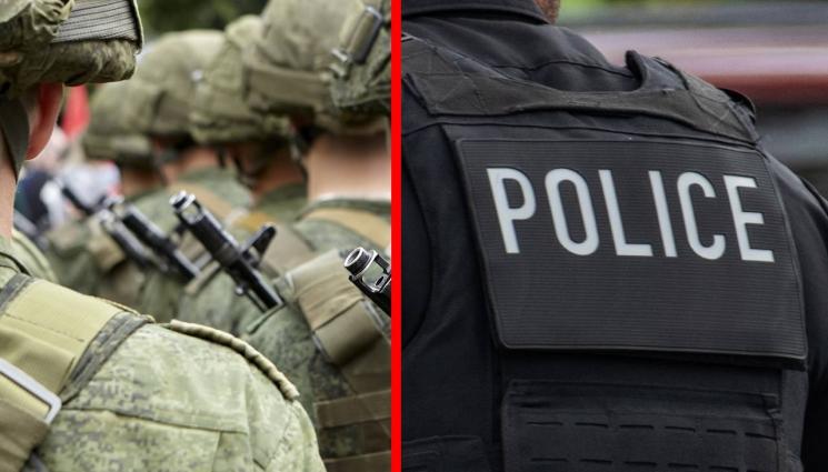 военни и полиция - КАСКАТА ПОВЕЧЕ ОТ ФУРАЖКАТА: Животът на военните по-ценен от този на полицаите