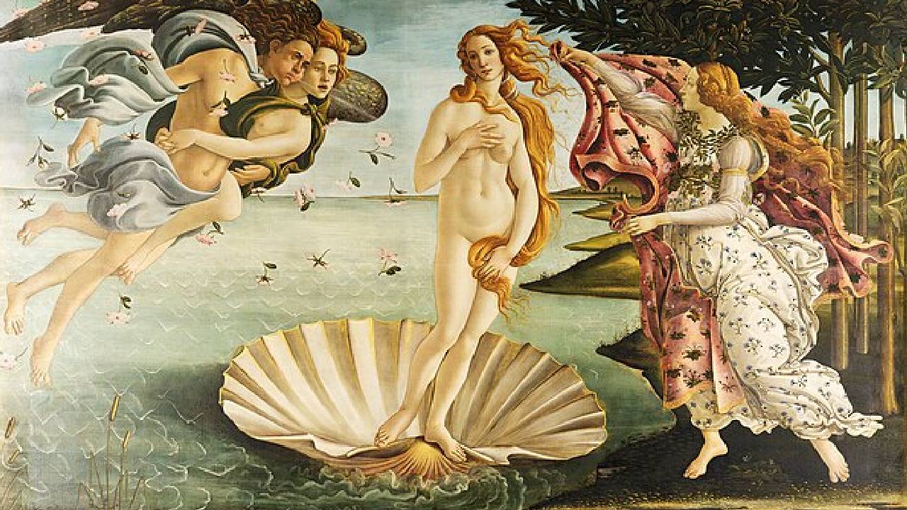 Венера на Ботичели
