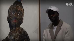Западноафриканският художник Амоака Боафо представи нова изложба на портрети в