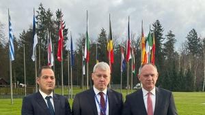 Министърът на вътрешните работи Калин Стоянов участва в тристранна среща