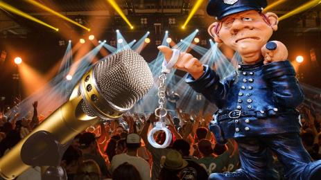 микрофон концерт полицай