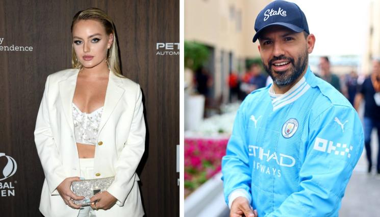 Анушка ван Лент Серхио Агуеро - Актриса обра Агуеро на покер