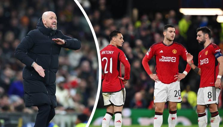 Манчестър Юнайтед Ерик тен Хаг - Юнайтед приключи с куп антирекорди