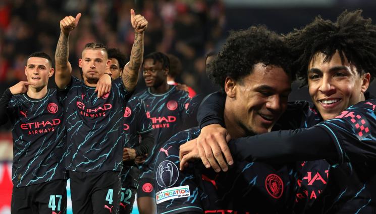 Калвин Филипс Оскар Боб Манчестър Сити Цървена звезда - Няма прошка: Победителят в ШЛ Манчестър Сити угаси и Звезда в Белград с резервите