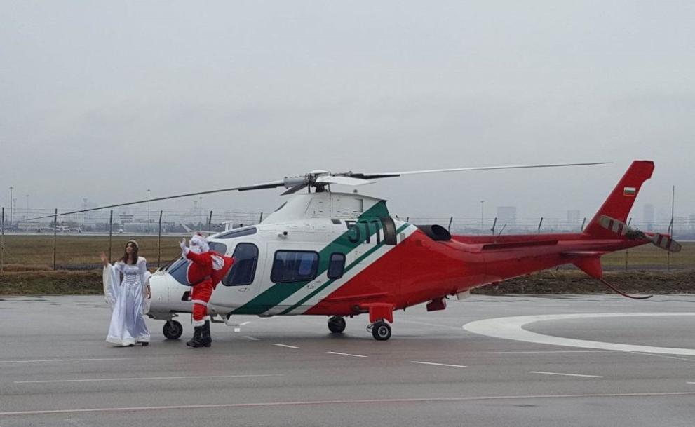 Управляван от Снежанка хеликоптер кацна в авиобазата на Гранична полиция“