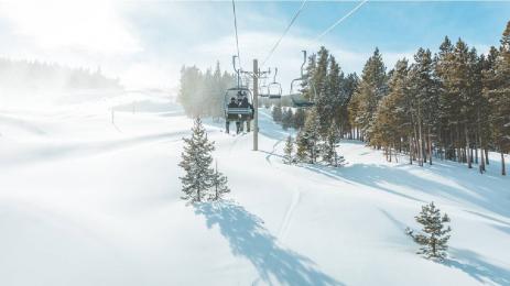ски писта лифт