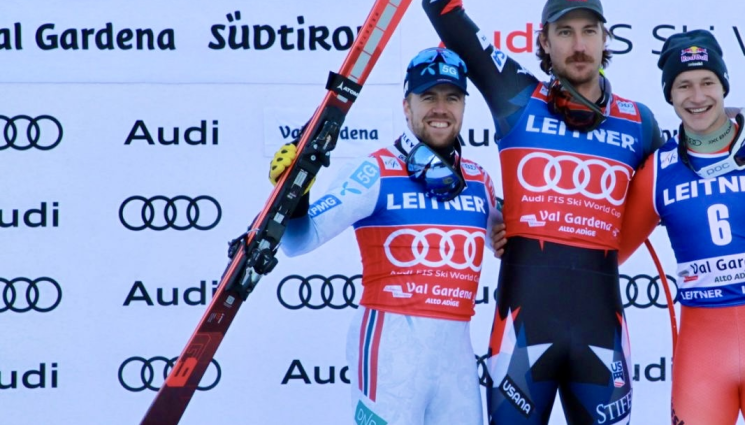 Брайс Бенет - Американец изненада асовете в спускането