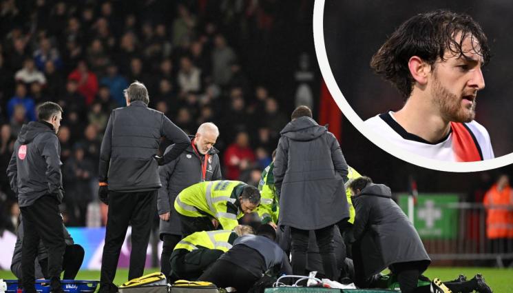 Том Локиър - ИЗВЪНРЕДНО: Спряха мач в Англия, капитанът на Лутън колабира на терена