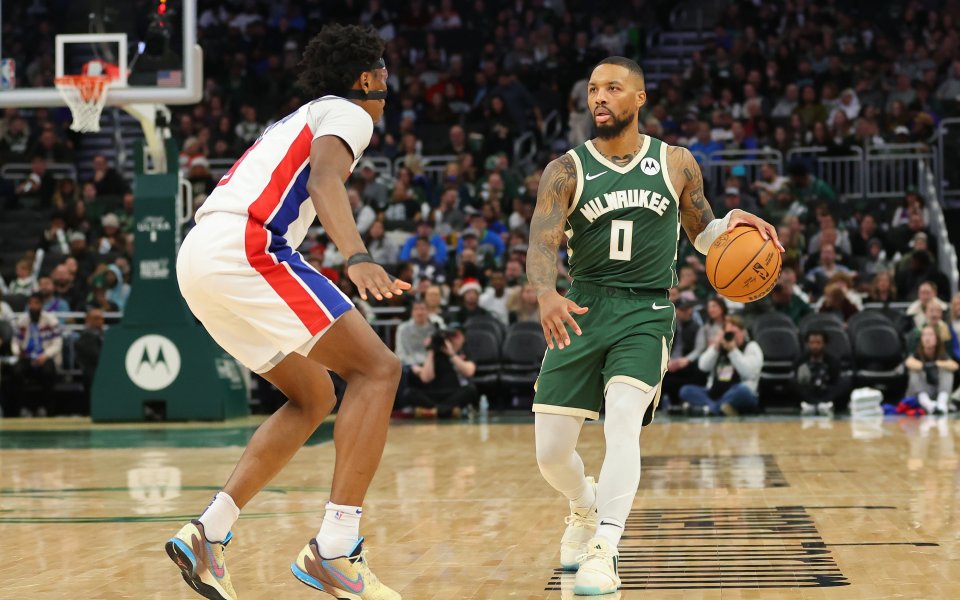 Милуоки Бъкс разби със 146:114 Детройт Пистънс в пореден мач