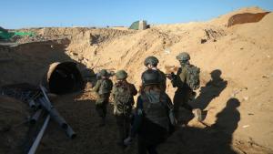 Израелската армия съобщи че е разрушила най големия тунел на Хамас