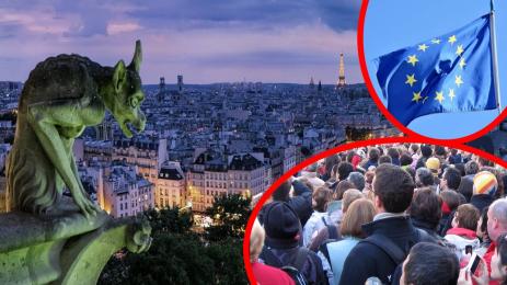 Париж тълпа