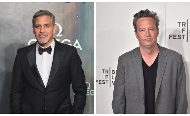 Джордж Клуни каза, че Матю Пери не е бил щастлив в 
