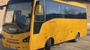 С нов ученически автобус се сдобиха децата в Димитровград съобщиха