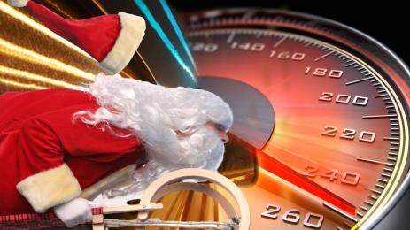 дядо коледа скорост
