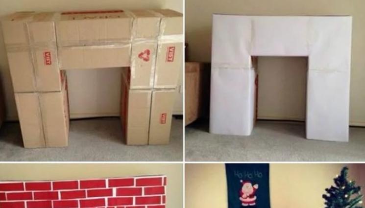 дядо коледа камина - ПРАКТИЧНИ СЪВЕТИ: Дядо Коледа няма да се приземи върху радиатора