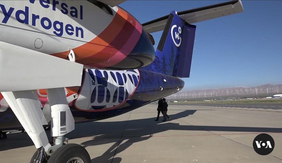 Базираната в Калифорния компания Universal Hydrogen преобразува самолетите с реактивно