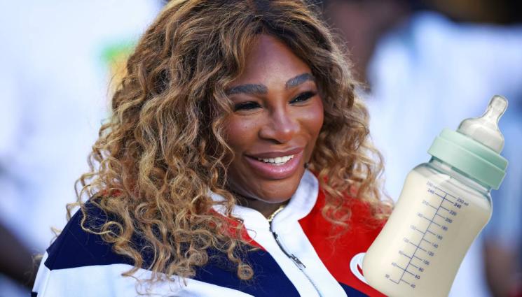 Серина Уилямс - ИМА ЗА РАЗДАВАНЕ: Серина Уилямс стана млекоцентрала (ВИДЕО)