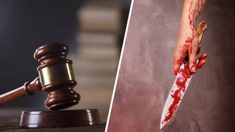 съд нож убийство