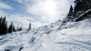 Поради снеговалежа и силния вятър се очаква повишена лавиннаопасност на