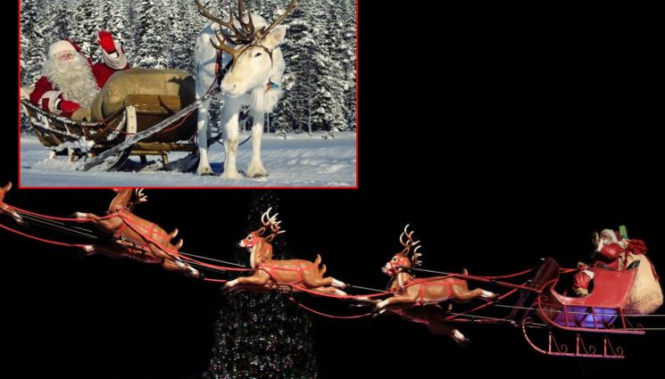 КОЛЕДА - КАТО СТРЕЛА: Дядо Коледа пуска подаръците над България за 5 минути