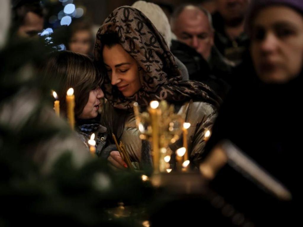 Днес в Украйна празнуват Рождество Христово и то за