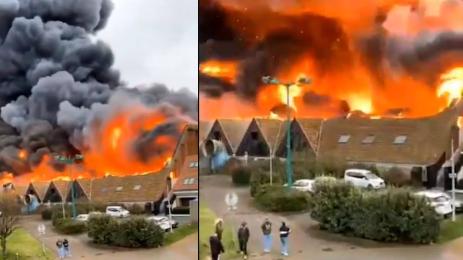 пожар Дюнкерк