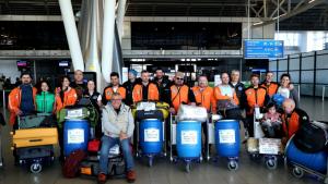 Първата група на 32 ата Национална антарктическа експедиция заминава за Ушуая