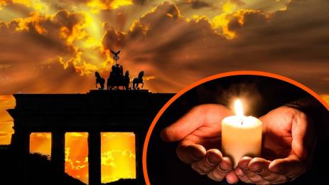 Германия траур