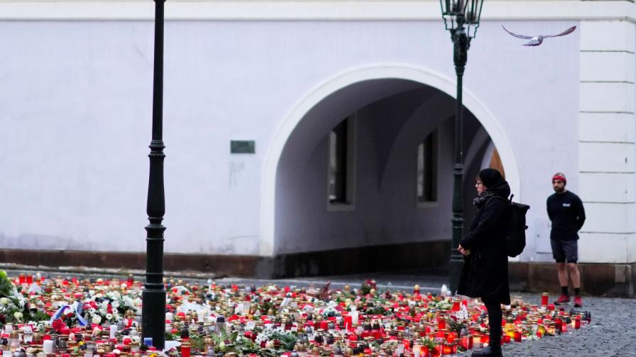Стрелецът от Прага е признал в писмо за убийството на млад баща и бебето му
