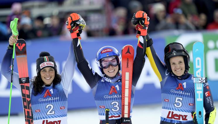 ски алпийски жени - Шифрин спечели победа №92 за Световната купа