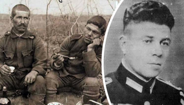 Дико Илиев - ИЗ АРХИВИТЕ: Дико Илиев обядва с татко си на фронта