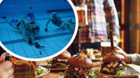 бургери плуване спортове