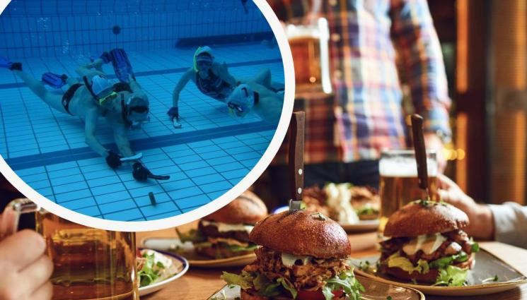 бургери плуване спортове - ТОП 10: Мятане на джуджета и други странни състезания!