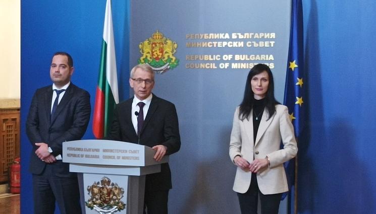 Калин Стоянов Мария Габриел Николай Денков - В КРАЯ НА МАРТ 2024-ТА: Пада контролът по въздушните и морските ни граници с Шенген