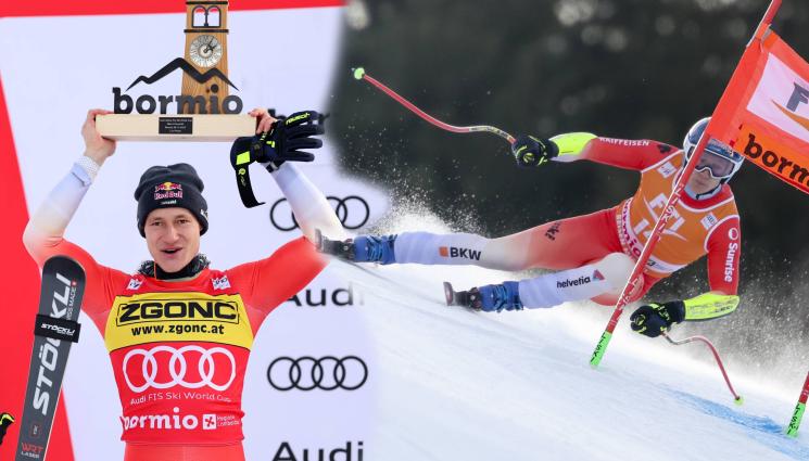 Одермат Бормио - Супер Марко на Супер-Г: Швейцарецът Одермат завърши годината с поредна победа