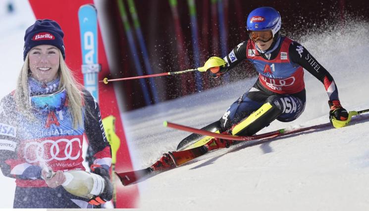 ски алпийски жени