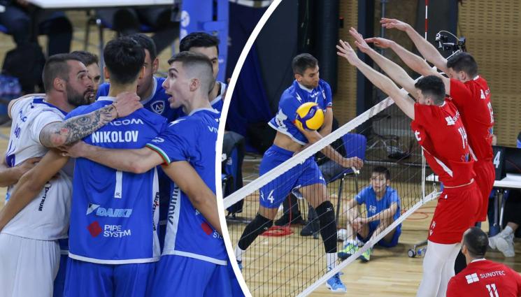 волейбол - Левски удари ЦСКА с чисто 3:0 в доста оспорван мач