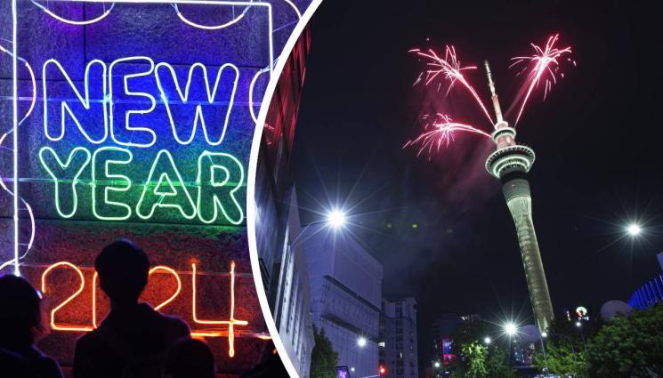 Нова година посрещане - С ПИЩНИ ФОЙЕРВЕРКИ: Новата година настъпи в някои части на света! (СНИМКИ+ВИДЕО)