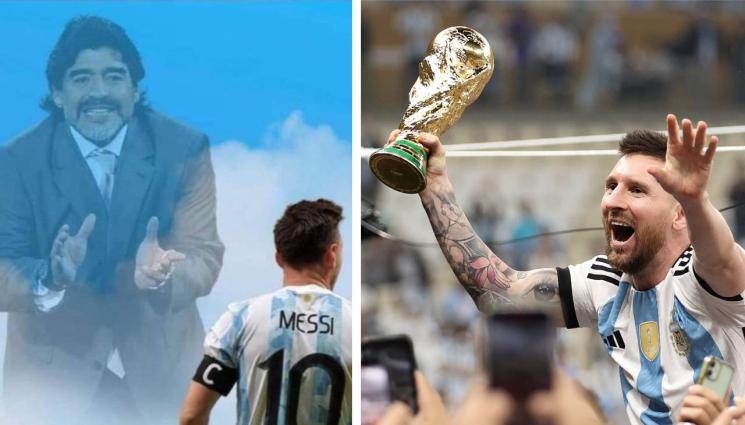 Меси Марадона - Правят за Меси жест, какъвто не сториха за Марадона