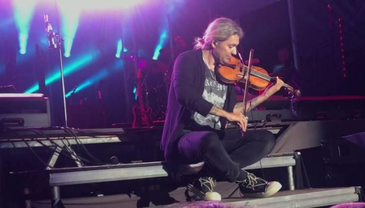 Дейвид Гарет - Дейвид Гарет свири Бах и Менделсон у нас