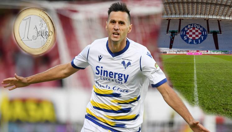 Калинич Хайдук - Жест, който няма цена: Бившият хърватски национал Калинич в Хайдук за невиждана заплата