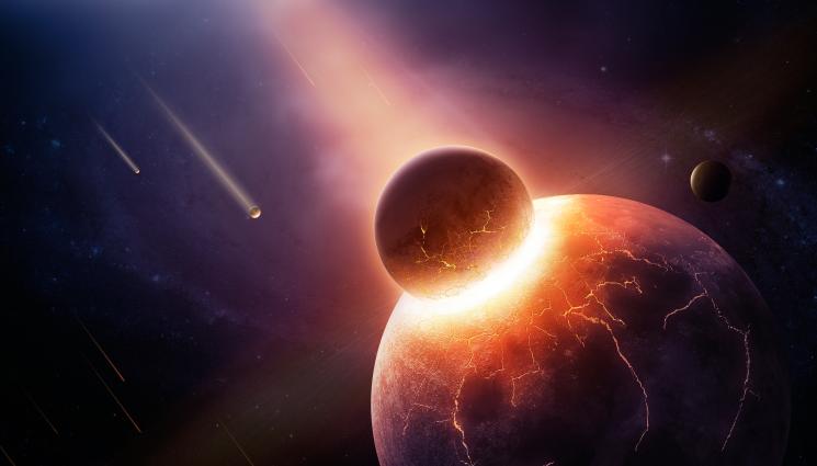 Земя сблъсък с друга планета - КРАЯТ НА СВЕТА Е БЛИЗО: Земята се сблъсква с друга планета през 2024-та!