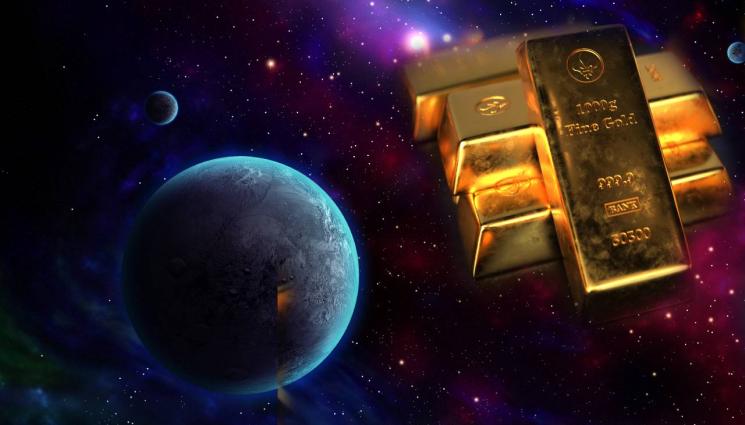 космос злато - НЕ ПОГЛЕЖДАЙ НАГОРЕ: Илон Мъск отприщи златна треска в Космоса!