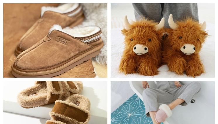 пантофи - Пантофи с пух ни топлят през зимата