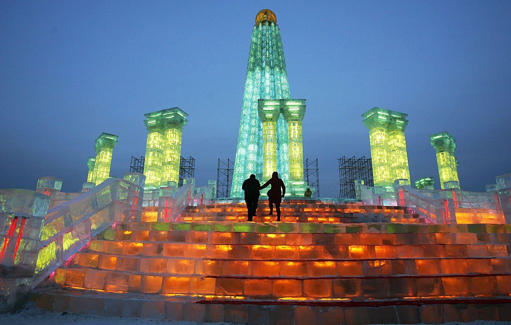 Леден град в Китай