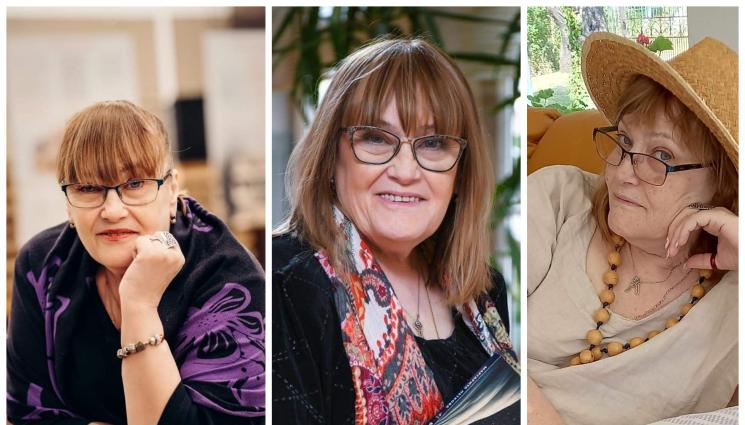 Маргарита - Поетесата Маргарита Петкова пред