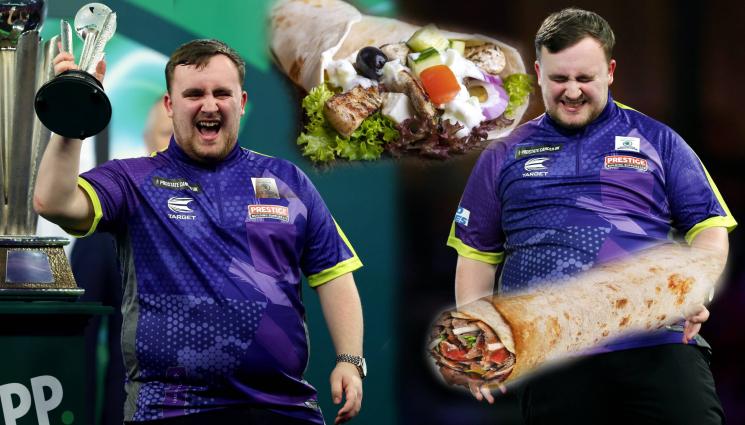 Люк Литлър дартс дюнер - ДЮНЕР НА КОРЕМ ДО ЖИВОТ: Сочни съблазни валят за новия спортен идол на Англия