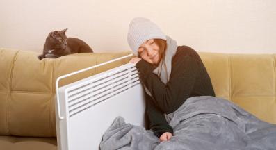 котка и болна жена