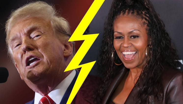 Мишел Обама Доналд Тръмп - СЪН НЕ Я ЛОВИ: Мишел Обама ужасена, че Доналд Тръмп може отново да е президент!