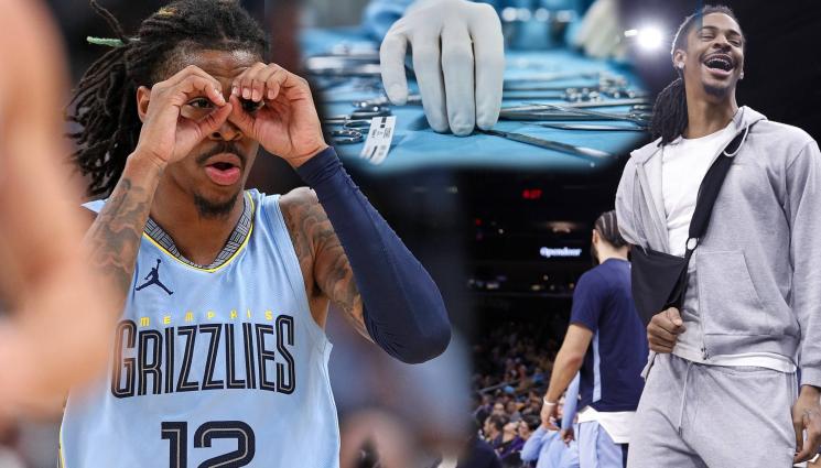 Джа Морант - Не е само цветя и рози: Скандална звезда на НБА ляга под ножа за сложна операция